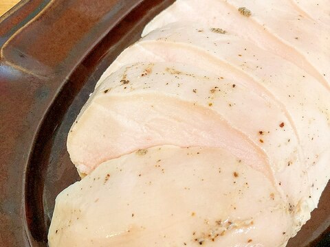 低温調理●鶏むね肉のサラダチキン仕立て